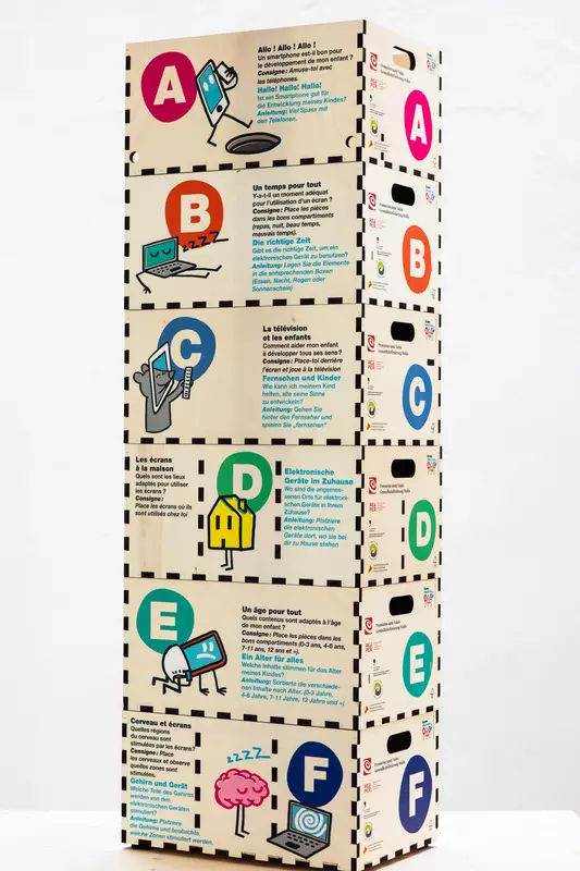 Les 6 caisses écrans ABC