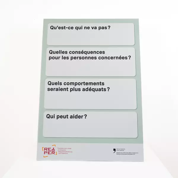 Panneau d'analyse de situation